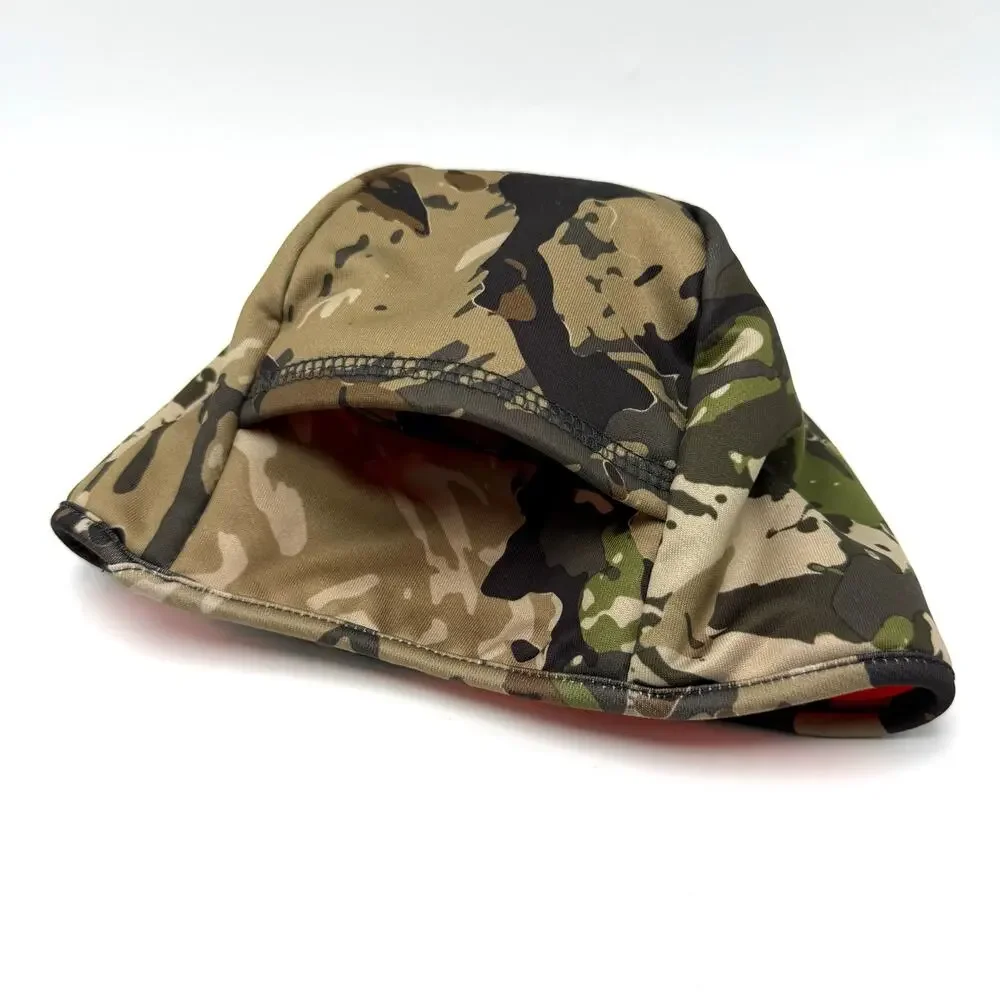 Killik Reversible Youth Beanie Ponytail Hole Camo Blaze Orange Girls Hunting Cap